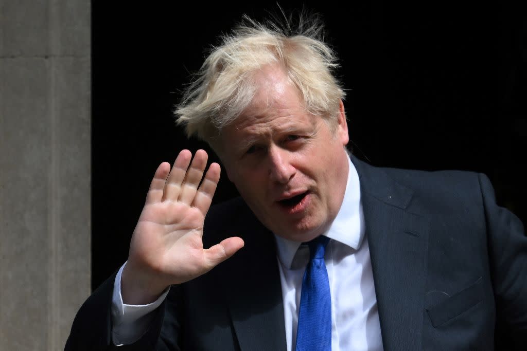 BRITAIN-POLITICS-CONSERVATIVES-JOHNSON - Credit: AFP via Getty Images