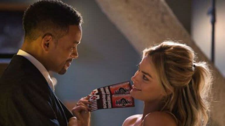 Con Will Smith en Focus, película parcialmente rodada en nuestro país