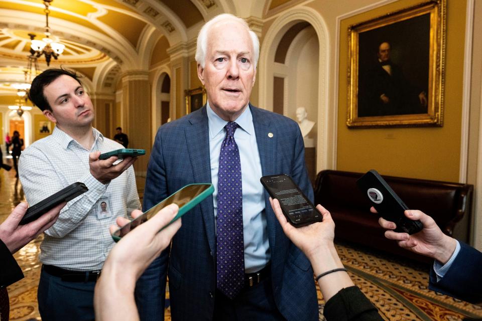 U.S. Senator John Cornyn, R-Texas, said of Wednesday’s border bill vote, "This is not ‘no’; this is ‘not now,’" adding that senators should go back to the drawing board.