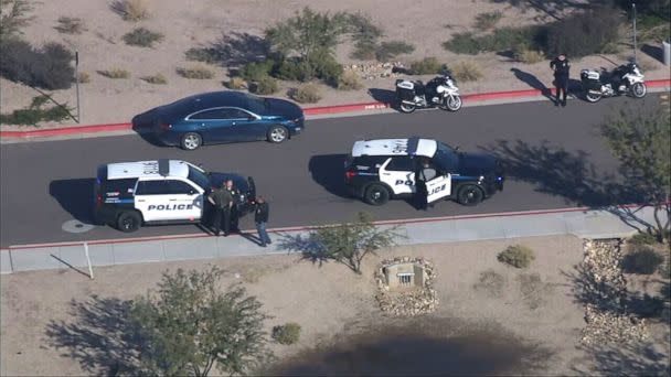 PHOTO: Police are investigating a deadly shooting at an Amazon Flex facility in Chandler, Ariz., on Dec. 14, 2022. (KNXV)