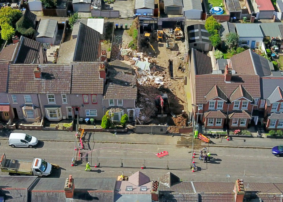 Warwickshire Fire and Rescue Service and Warwickshire Police attended the scene to secure the area and put road closures in place (SWNS)