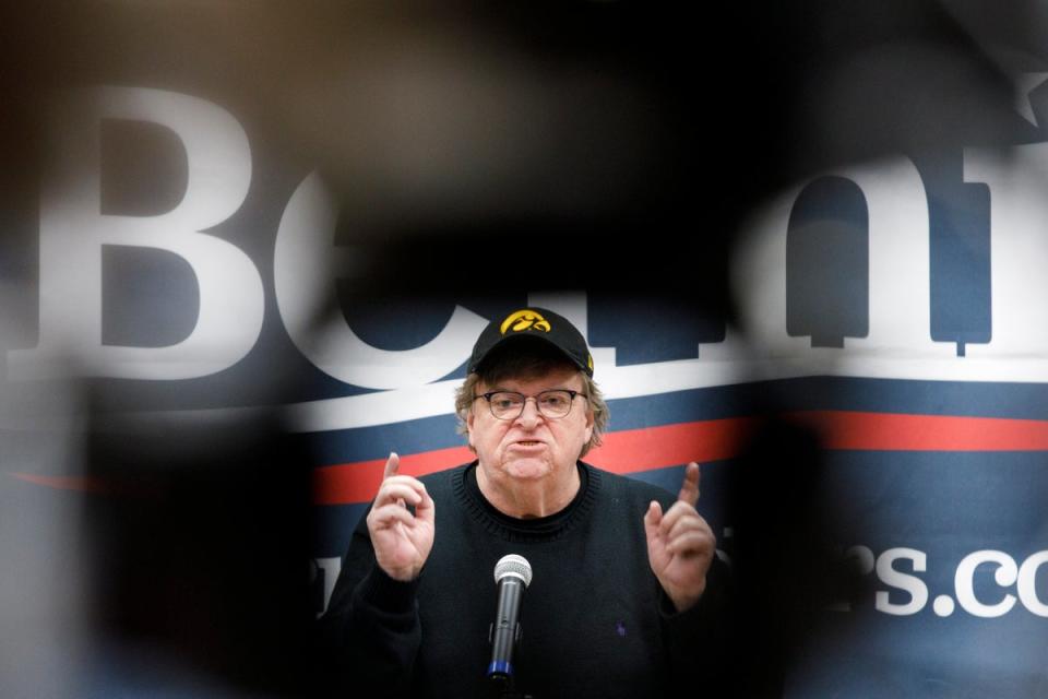 Moore called for a boycott on his blog (Getty Images)