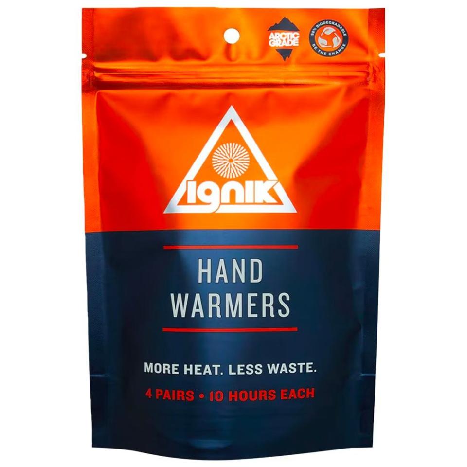 <p><a href="https://go.redirectingat.com?id=74968X1596630&url=https%3A%2F%2Fwww.backcountry.com%2Fignik-outdoors-hand-warmers-4-pack&sref=https%3A%2F%2Fwww.bestproducts.com%2Ffitness%2Fequipment%2Fg45780364%2Fbest-gifts-for-snowboarders%2F" rel="nofollow noopener" target="_blank" data-ylk="slk:Shop Now;elm:context_link;itc:0;sec:content-canvas" class="link ">Shop Now</a></p><p>Hand Warmers (4-Pack)</p><p>backcountry.com</p><p>$5.95</p>