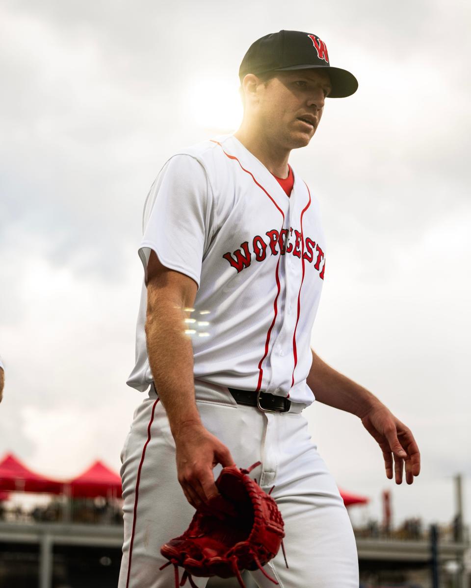 Red Sox pitcher Nick Pivetta made a rehab start with the Worcester Red Sox on Thursday at Polar Park.