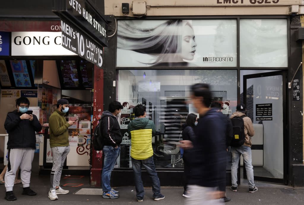 Victorians will soon be emerging out of lockdown – but what will that do for the nation's economic recovery? (Xinhua/Bai Xue via Getty Images)