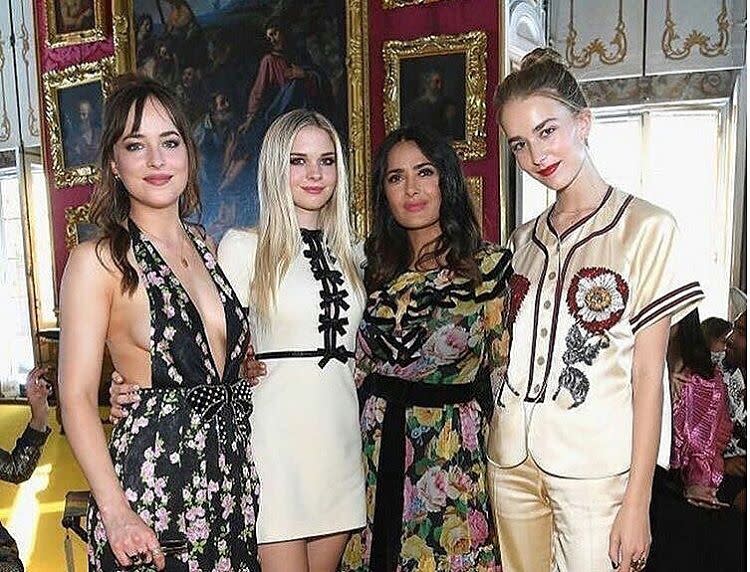 Dakota Johnson, Stella Banderas & Grace Johnson