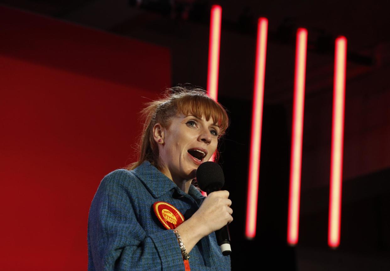 Shadow education secretary Angela Rayner: Getty