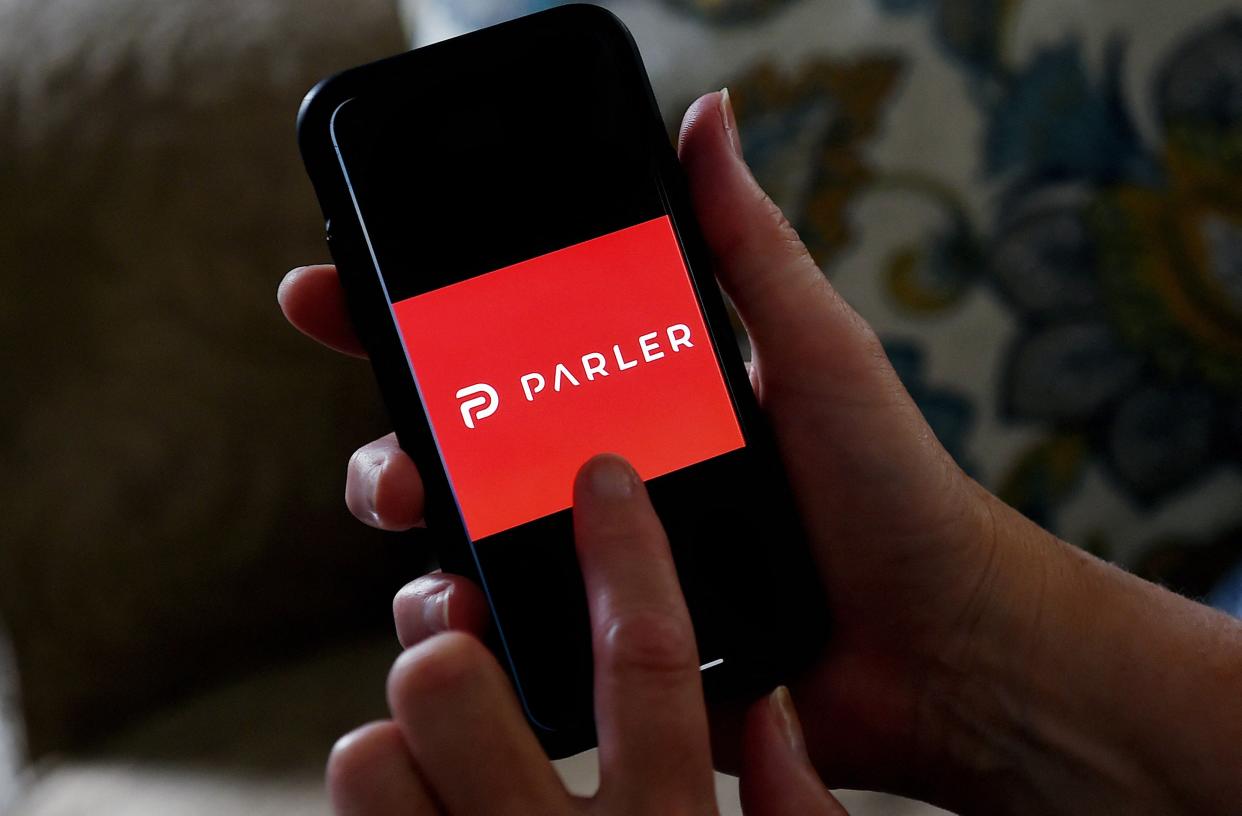 Social network Parler was shut down, but owners say it's back.