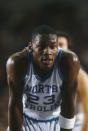 <p>The GOAT basketball player had quite the head of hair when he was playing for the University of North Carolina. </p>