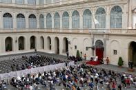 Pope Francis holds general audience at the Vatican