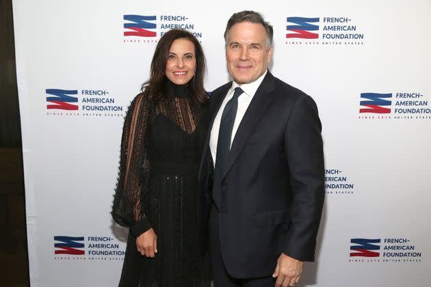 McCormick and his wife at a gala in Manhattan