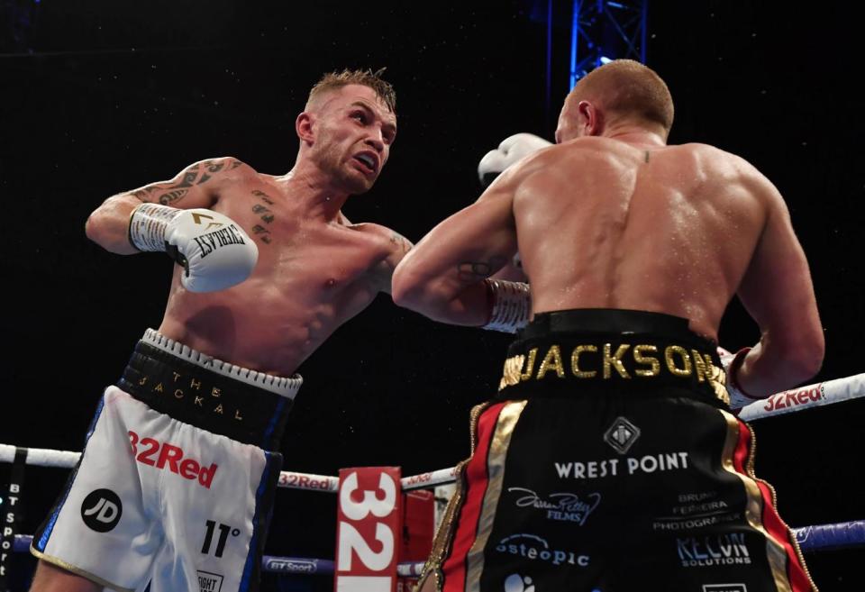 Frampton beat Luke Jackson at Windsor Park last time out. (Getty Images)