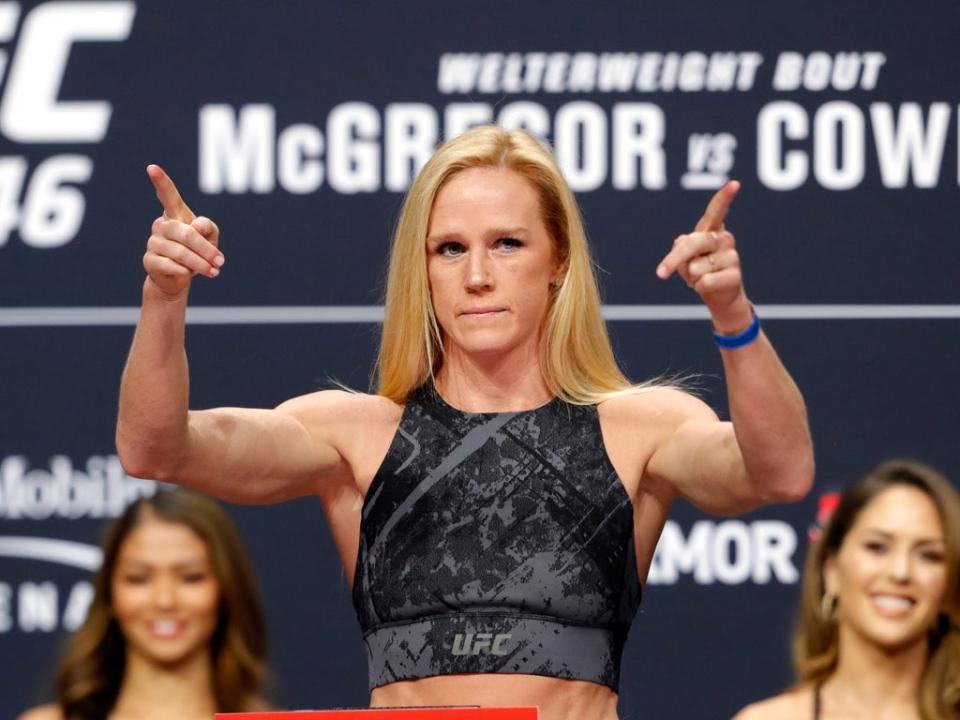 Former UFC women’s bantamweight champion Holly Holm (Getty Images)