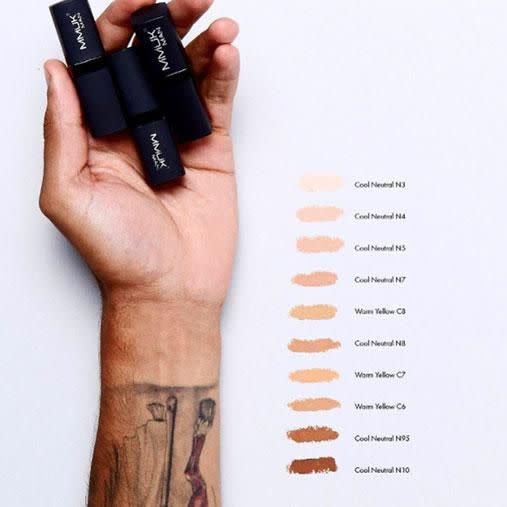 The brand sells a whole range of concealer and foundation. Photo: Instagram