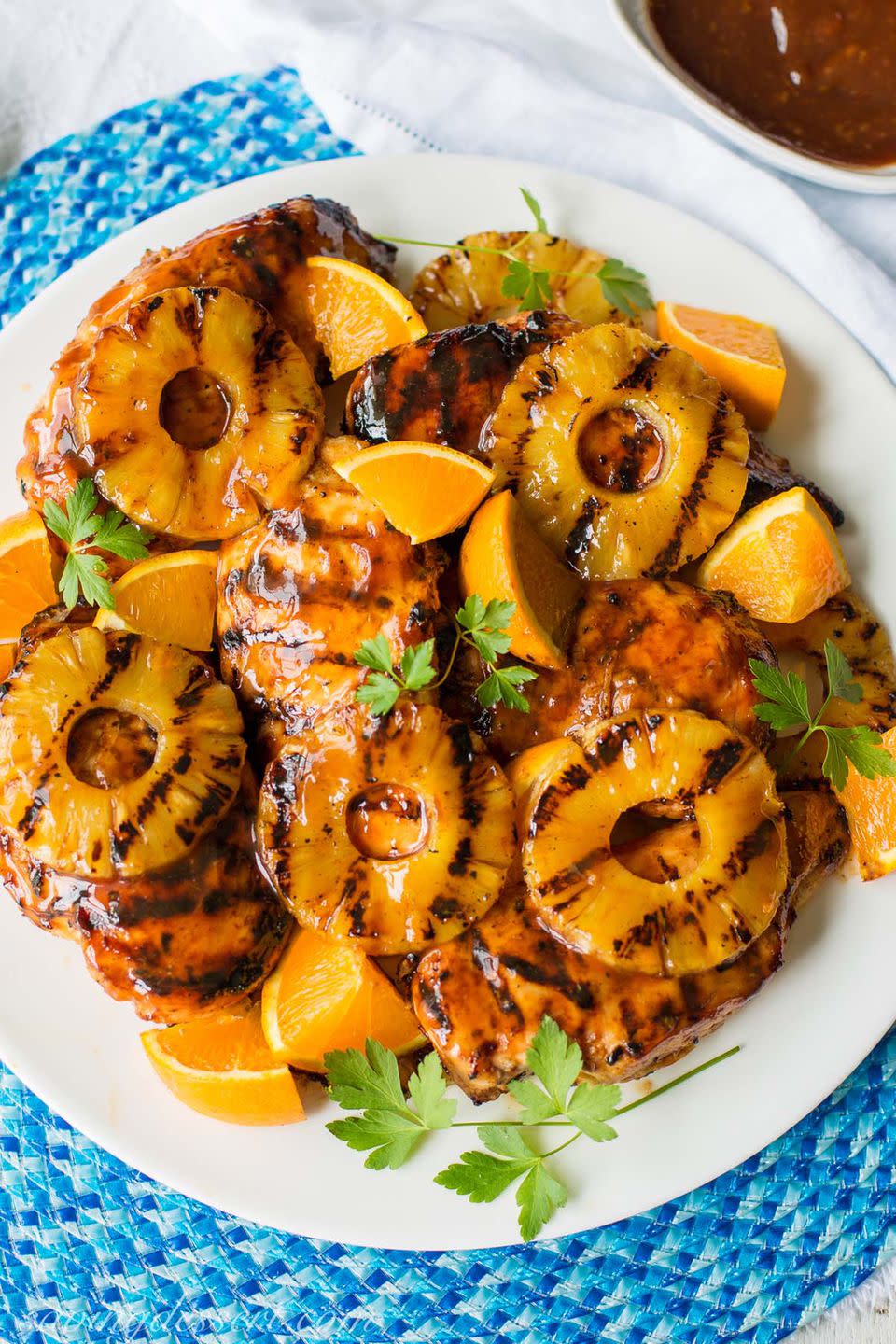 Orange Barbecue Grilled Chicken Recipe