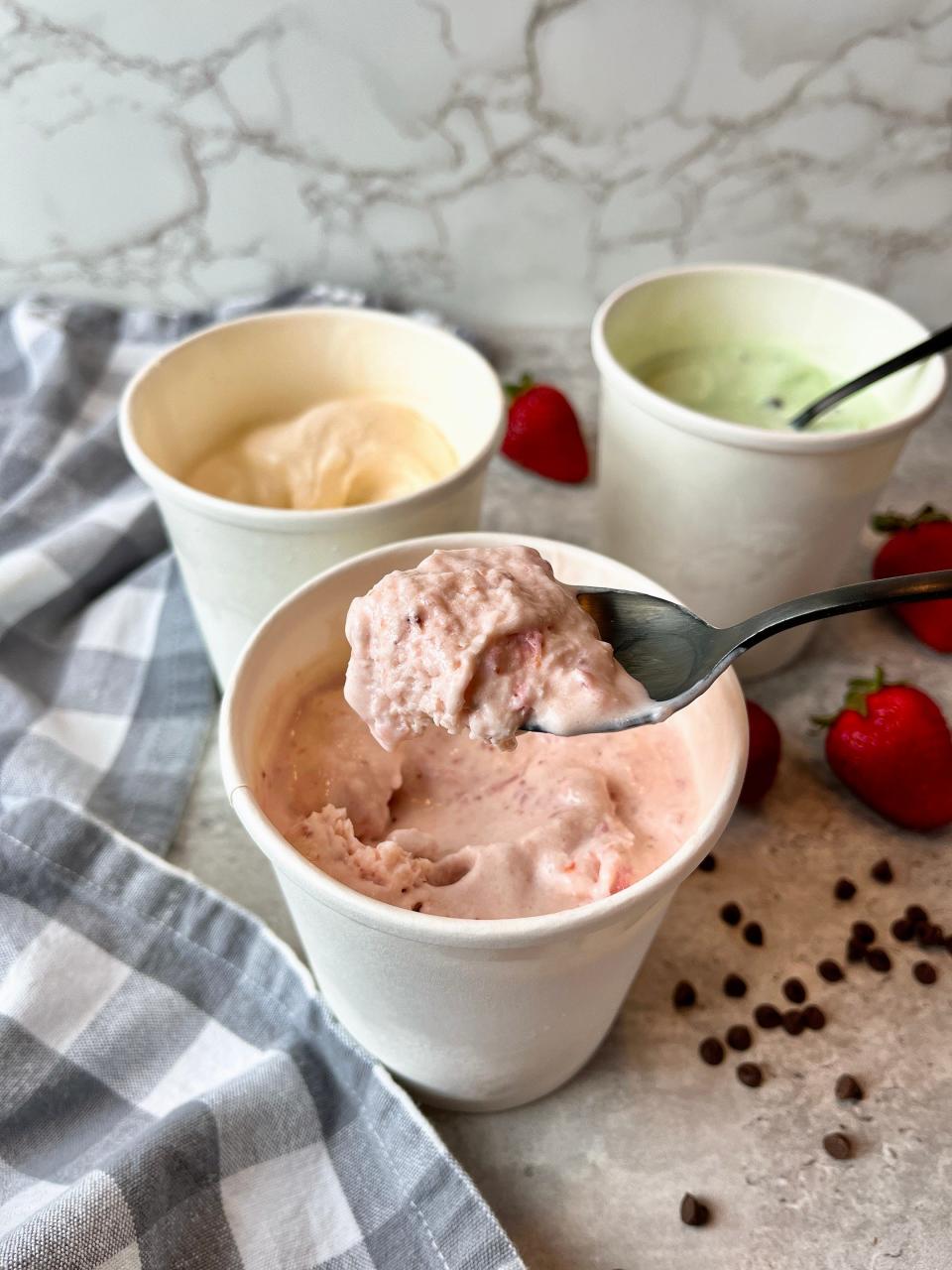 Make your own ice cream, no churning needed.