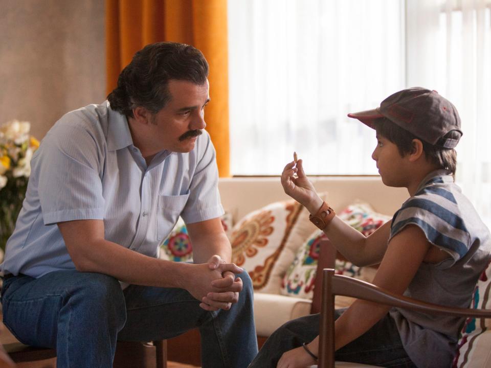 Wagner Moura in "Narcos"