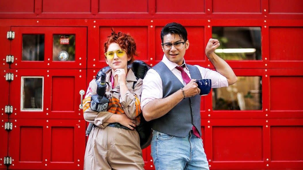 ghostbusters halloween couples costume