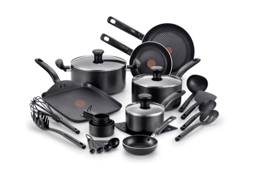 Batería de Cocina T-Fal de 20 piezas / Imagen: Walmart México