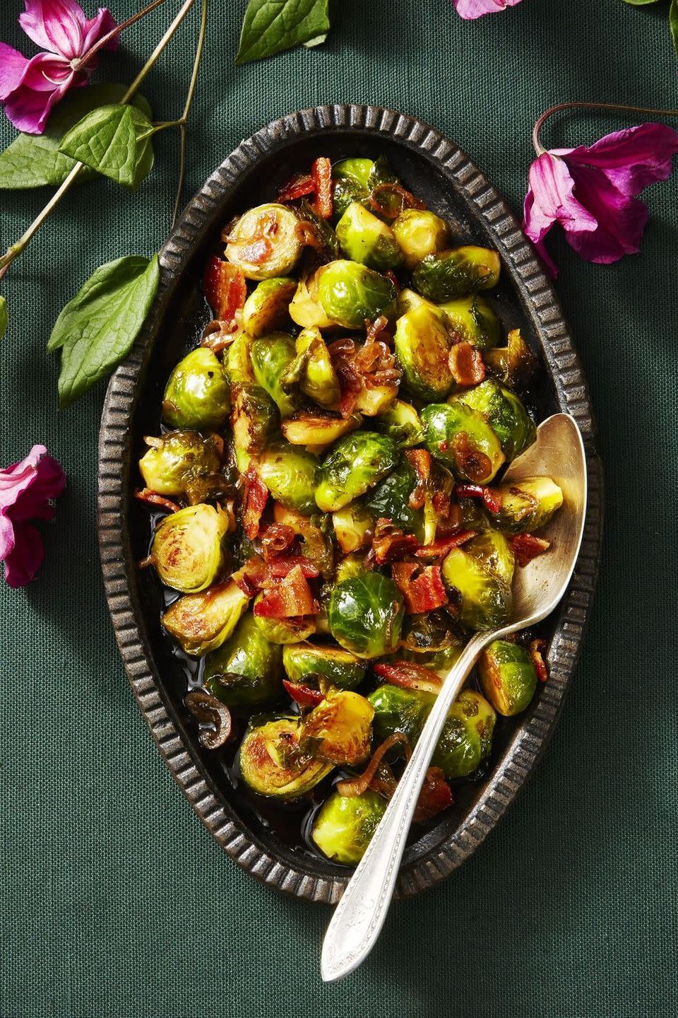 Maple-Glazed Brussels Sprouts