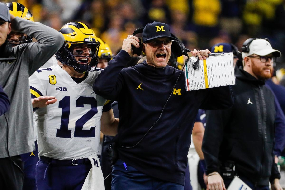 ‘It’s a scheme (that) is flawless’ Michigan’s Jim Harbaugh raves about