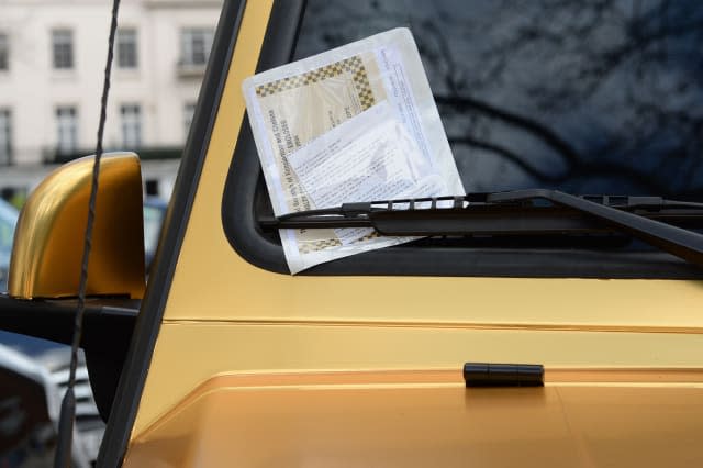 Owner of gold supercar fleet in London hit by parking fines