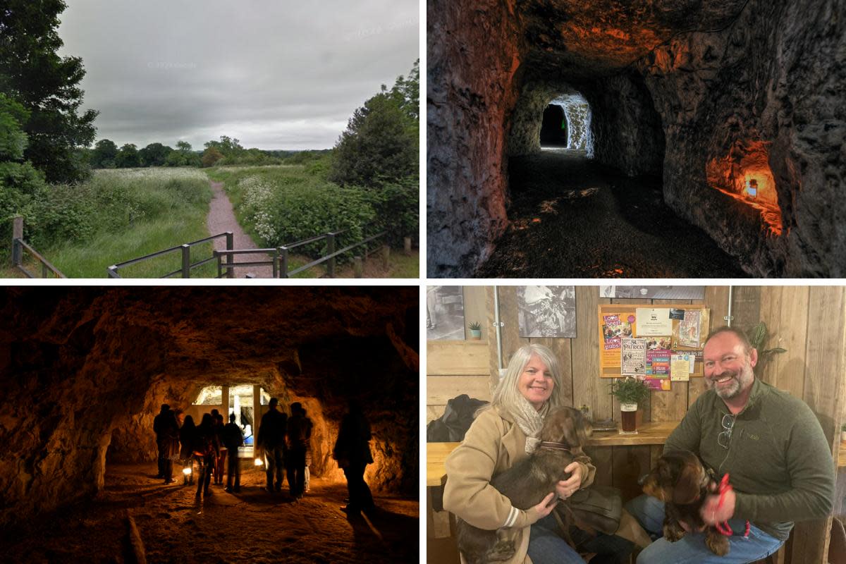 Chislehurst: A south east London area with maze of caves and greenery <i>(Image: Chislehurst Caves/Newsquest/Google maps street view)</i>