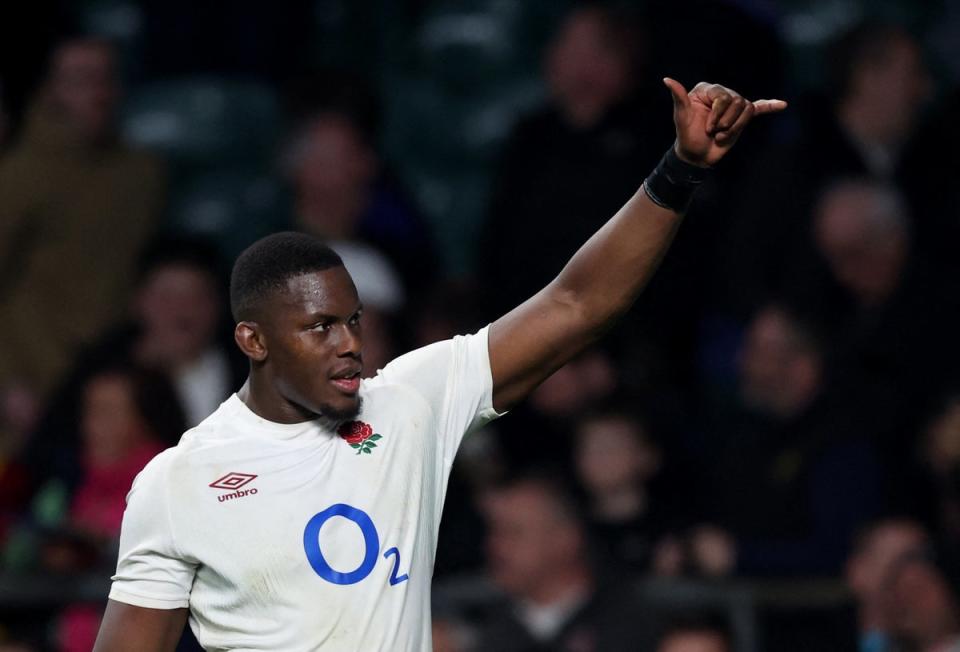 Maro Itoje delivered another important display in the England second row (Action Images via Reuters)