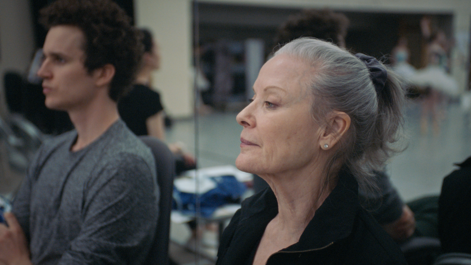 Choreographer Robert Binet and Karen Kain in Swan Song