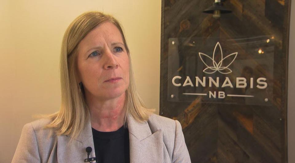 Lori Stickles, CEO of Cannabis NB, said service to rural areas in the province is improving, and so is combatting the illicit cannabis market. 