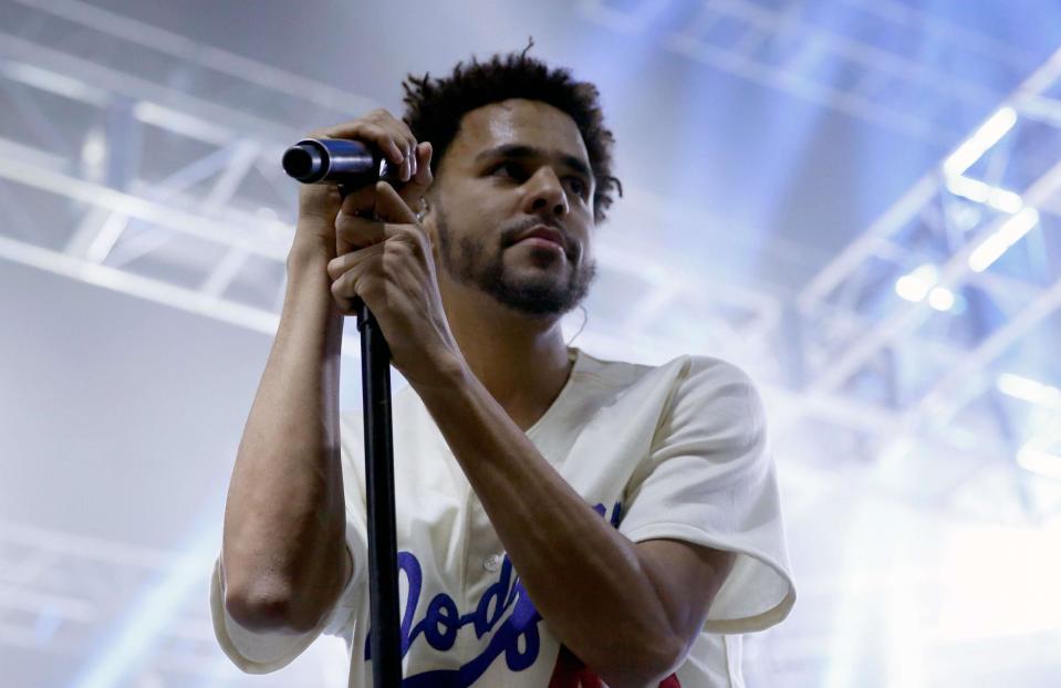 J Cole: Getty