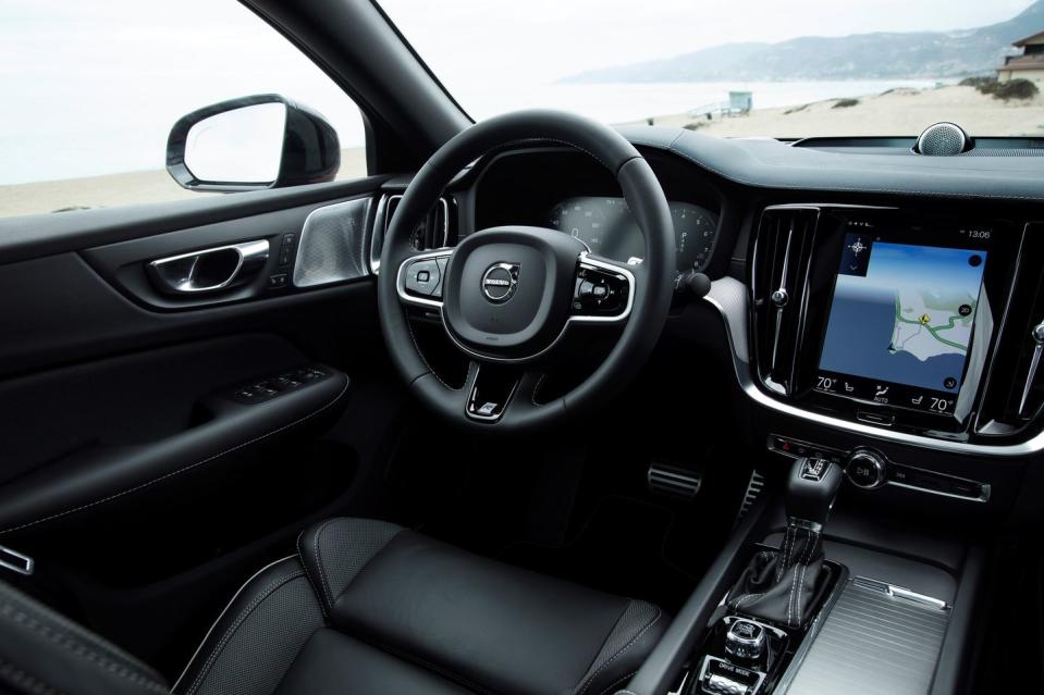 <p>Volvo continues to impress with its artfully designed interiors. Excellent build quality, top-quality materials, and supremely comfortable seats elevate the S60 above many of its peers. The Sensus touchscreen interface can be clunky to use at times, but it's a minor flaw in an otherwise well-rounded cabin.</p>