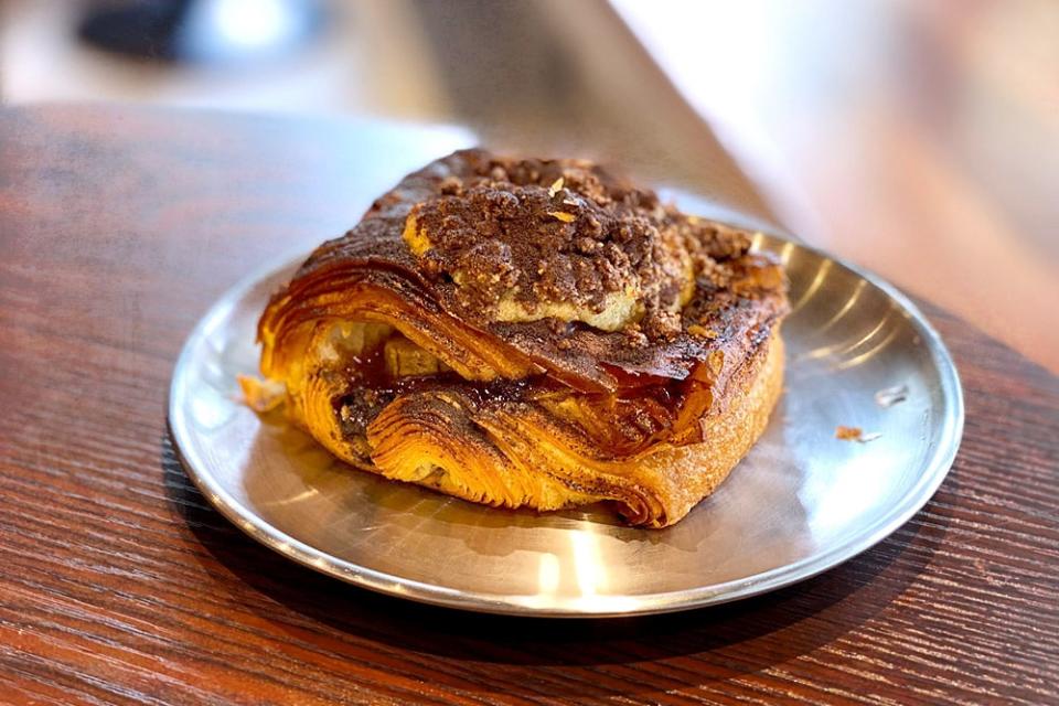 Pure decadence: Pain Au Caramel Chocolate Banana.