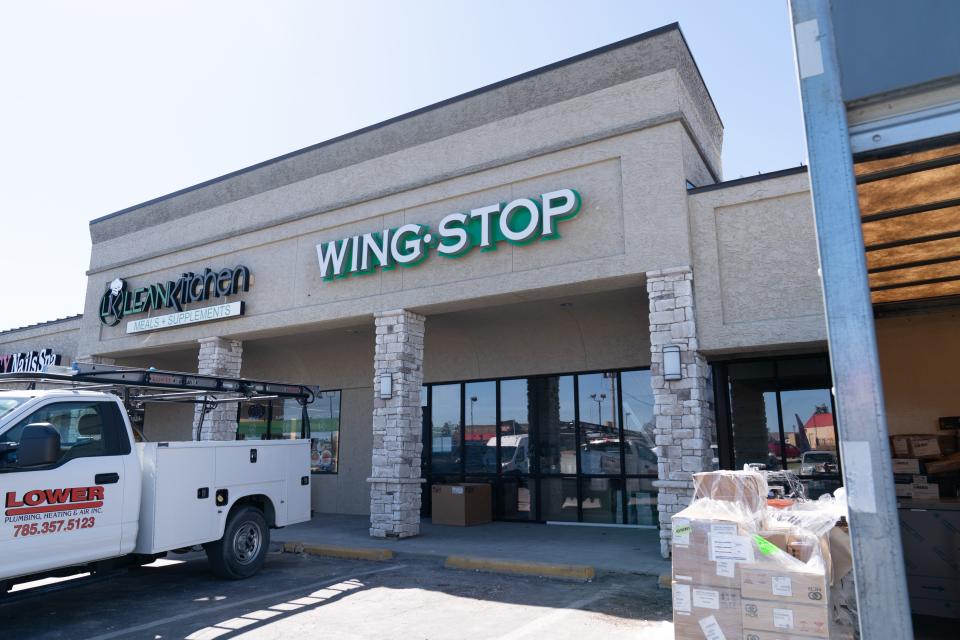 The new Wingstop at 2121 S.W. Wanamaker Road will officially open in April.