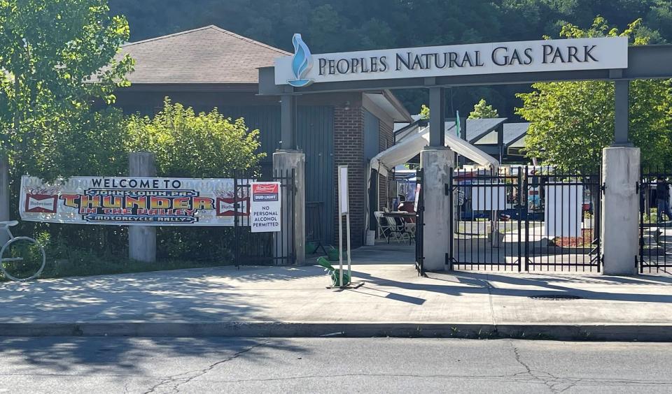 Peoples Natural Gas Park is one of three places in downtown Johnstown where Thunder in the Valley events are being held this weekend.