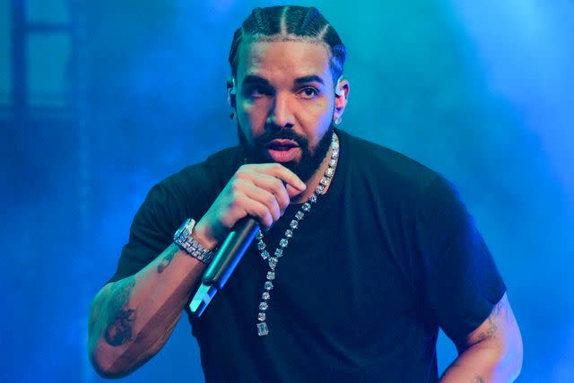 <p>Prince Williams/Wireimage</p> Drake performs during "Lil Baby & Friends Birthday Celebration Concert" on December 9, 2022 in Atlanta, Georgia.