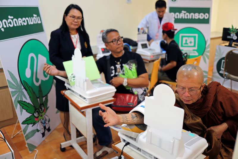 The launch of the first official medical cannabis clinic in Bangkok