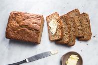 Nobody's ever sad about receiving a loaf of homemade banana bread. And this loaf is a <em>great</em> one. <a href="https://www.epicurious.com/recipes/food/views/our-favorite-banana-bread-56389378?mbid=synd_yahoo_rss" rel="nofollow noopener" target="_blank" data-ylk="slk:See recipe.;elm:context_link;itc:0" class="link ">See recipe.</a>