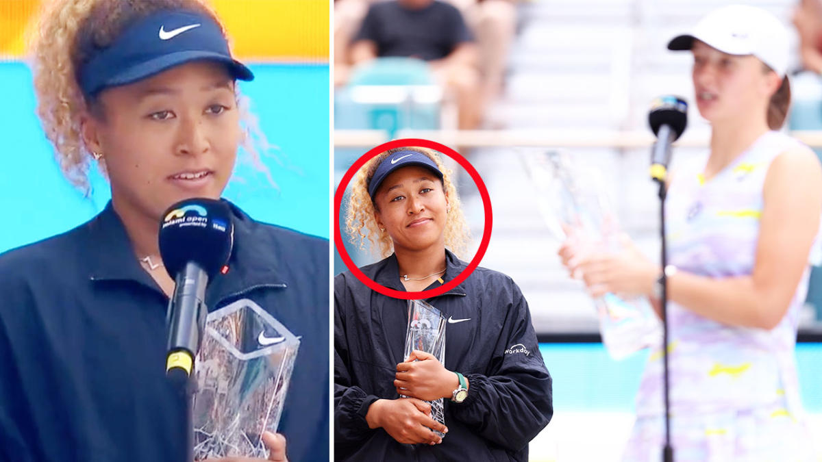 Tennis 2022: Naomi Osaka brilliant act after Miami Open final