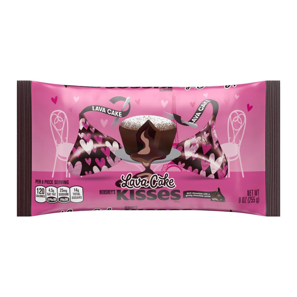 10) Hershey's Valentine's Day Lava Cake Kisses