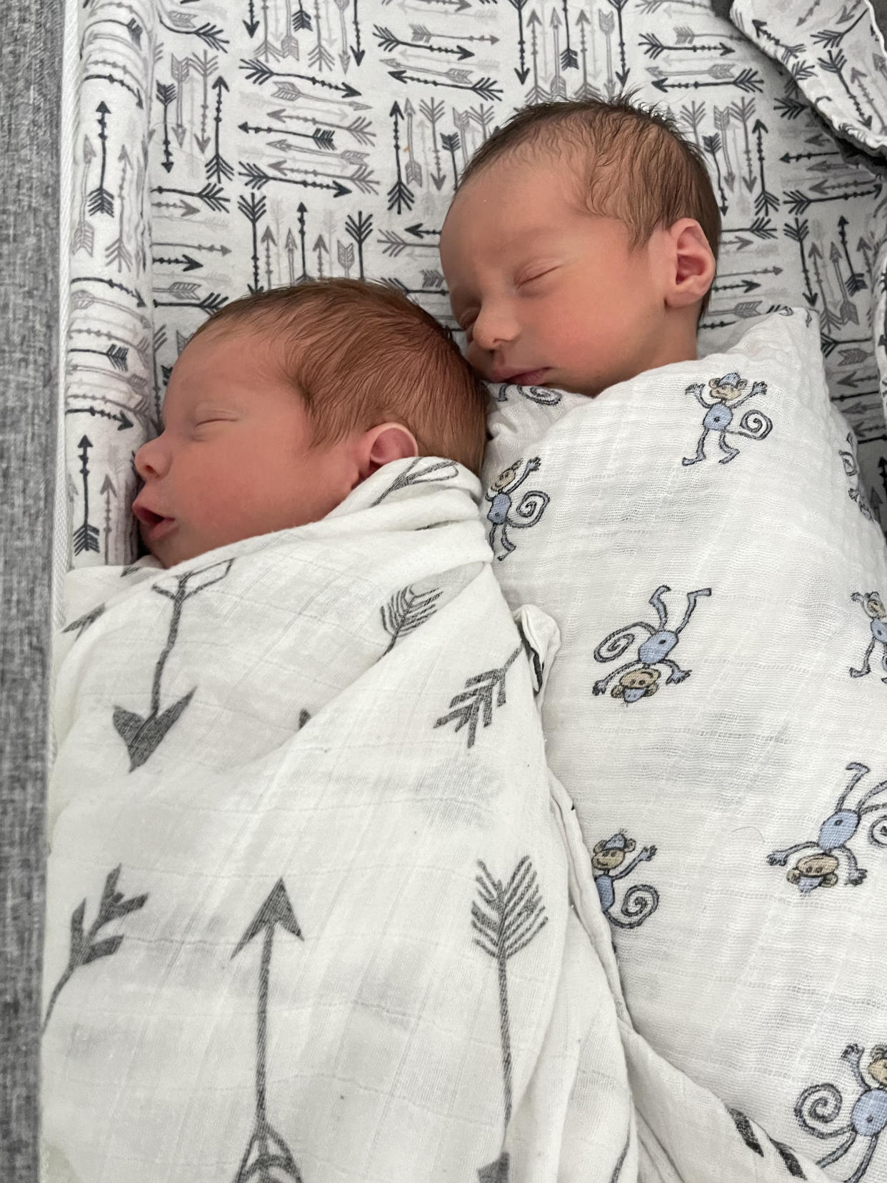 Mykelti Brown welcomes twins (Courtesy Mykelti Padron)