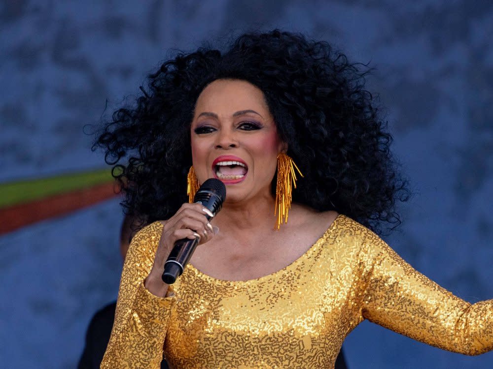 Begeistert alle mit ihrer Modekampagne: Diana Ross. (Bild: imago/ZUMA Wire)