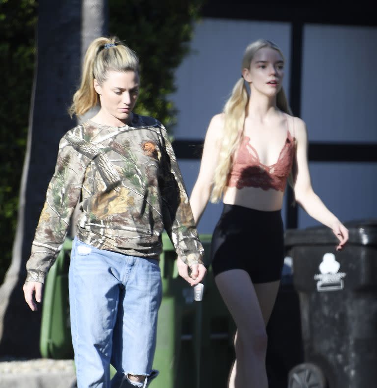 Anya Taylor-Joy muestra su físico después de una clase de entrenamiento en Los Ángeles