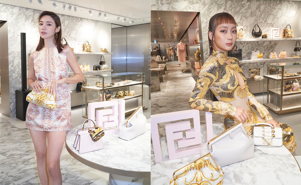 Versace Fendi 震撼聯乘FENDACE登場！明星偶像搶先拎 盤點9款FF標誌與美杜莎頭像「混血」手袋