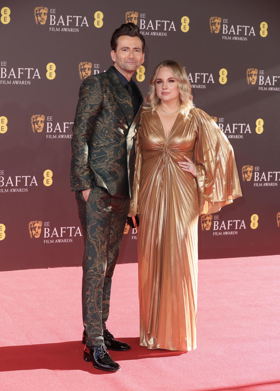 Les stars sur le tapis rouge des Bafta Awards 2024