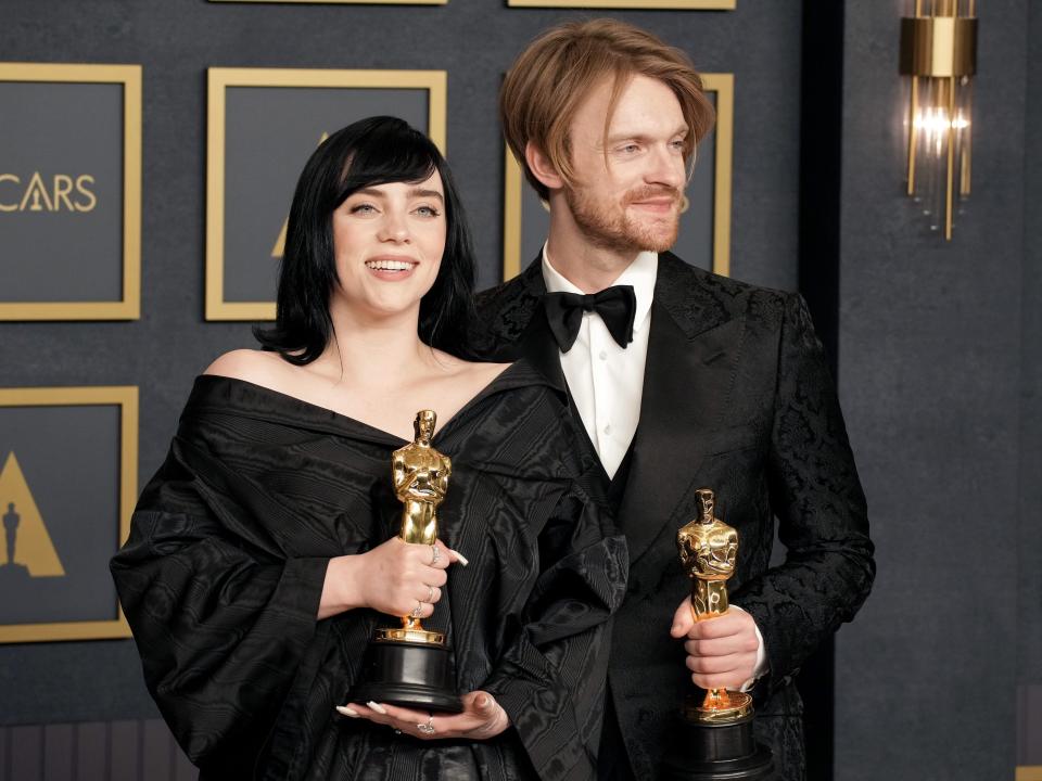 billie eilish finneas oconnell oscars 2022