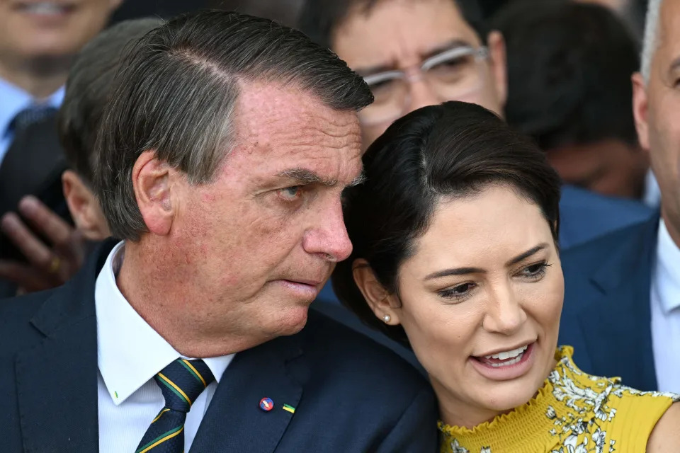 Ex-aliado de Bolsonaro afirmou que presidente e Michelle mant&#xe9;m &#39;casamento de fachada&#39; - Foto: EVARISTO SA/AFP via Getty Images