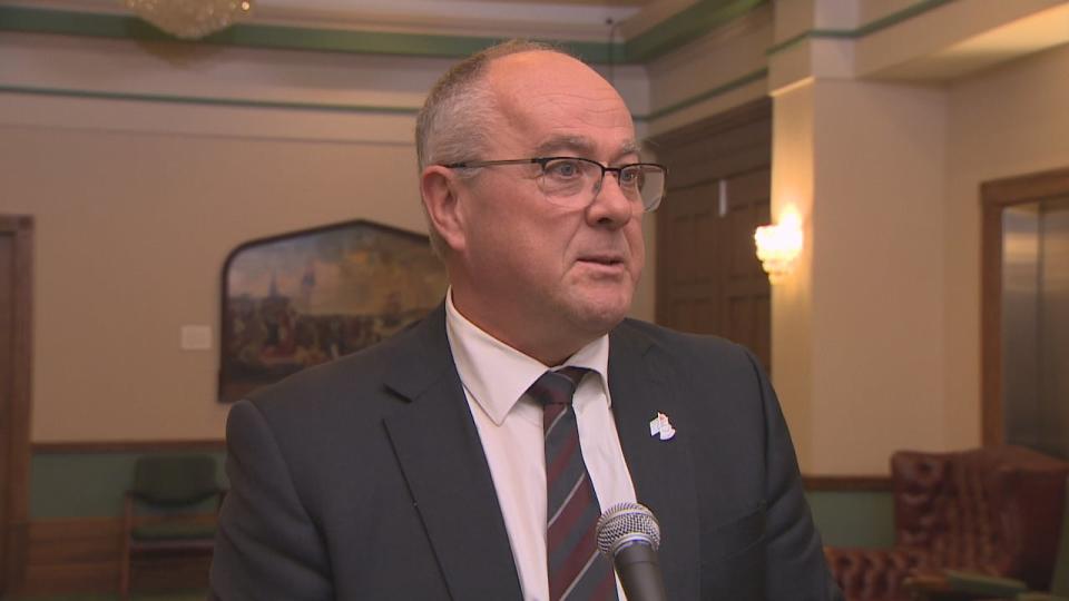 PC Health Critic Barry Petten said Osborne's argument goes against giving people the most care options available.