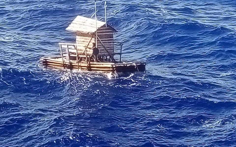 Aldi Novel Adilang, 19, was working lonely shifts as a lamp keeper for a floating fish trap when strong winds broke the mooring - Indonesian Consulate General, Osaka 