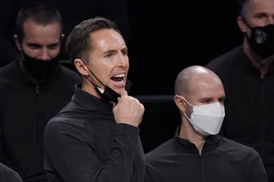 ▲籃網總教練Steve Nash。（圖／美聯社／達志影像）